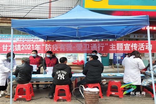甘龍鎮(zhèn)：多部門聯(lián)動開展歲末年初宣傳活動