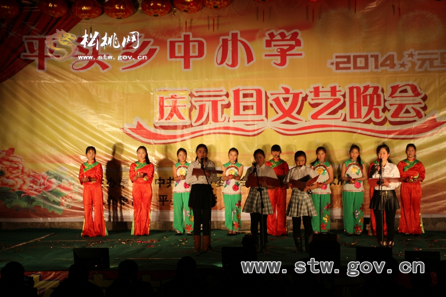 平頭鄉(xiāng)舉辦中小學(xué)迎新年慶元旦文藝晚會(huì)