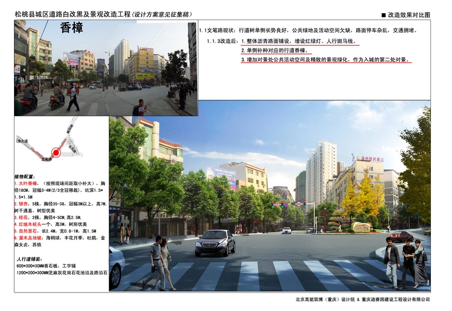 松桃城區(qū)道路白改黑及景觀改造工程設(shè)計(jì)方案向社會(huì)各界征集意見(jiàn)