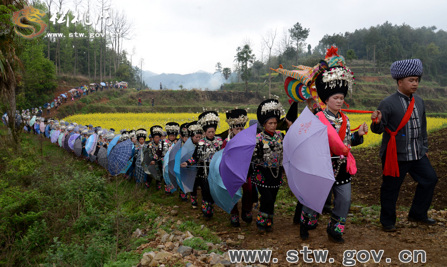 松桃舉行接龍苗族民俗文化活動(dòng)