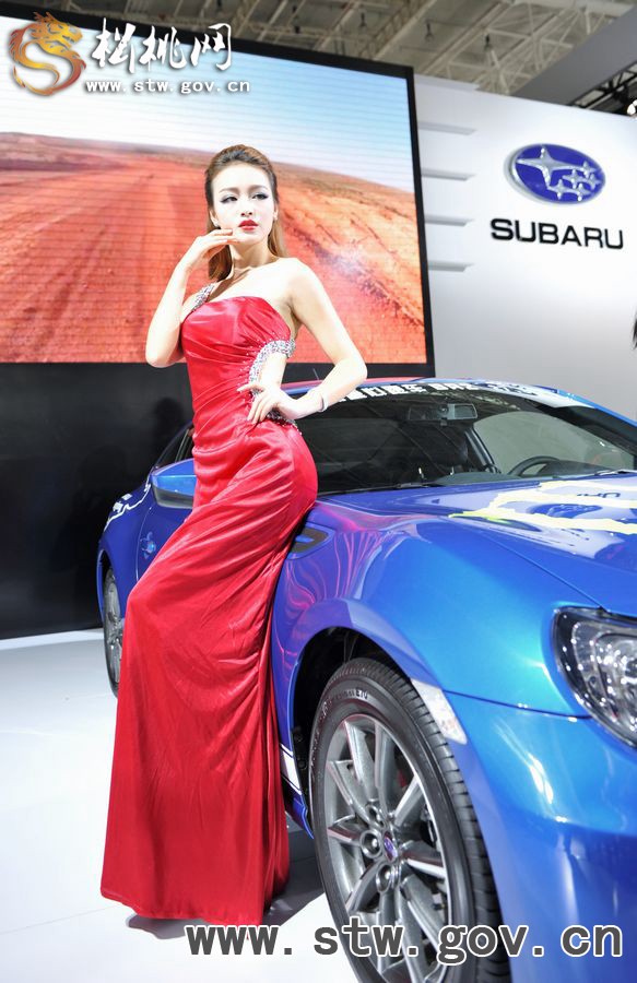 2014湖南車(chē)展美模