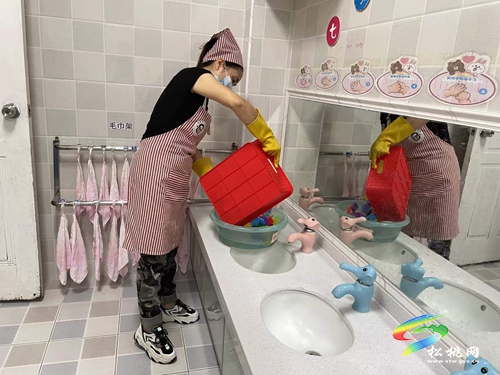松桃第二幼兒園開展疫情防控演練活動