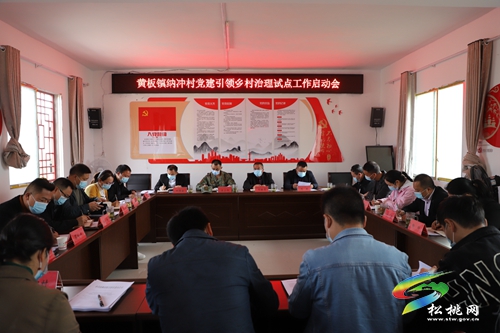 黃板鎮(zhèn)召開黨建引領(lǐng)鄉(xiāng)村治理試點工作啟動會