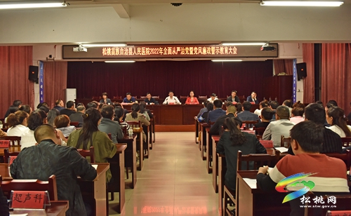 松桃苗族自治縣人民醫(yī)院：堅(jiān)持“三嚴(yán)”推動“三落實(shí)”　全面開創(chuàng)醫(yī)院黨風(fēng)廉政建設(shè)新局面