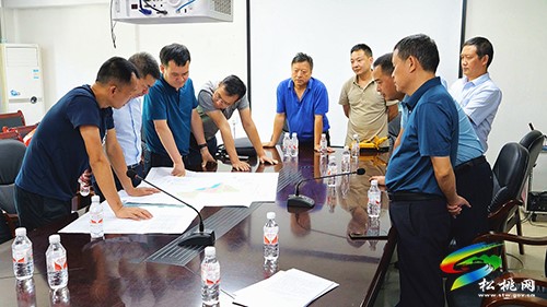 省自然資源廳來松桃調(diào)研錳資源配置情況和地災(zāi)防治工作