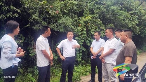 萬釬有到榮鑫渣庫污水處理站等地督導(dǎo)環(huán)保工作