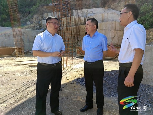 陳浩率隊到秀山縣考察錳污染治理工作