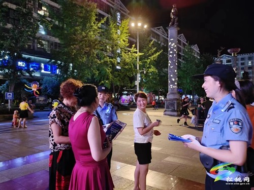 【百日行動】守護苗鄉(xiāng)夏夜平安的靚麗風(fēng)景線