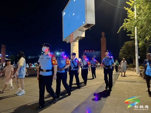 【百日行動】守護苗鄉(xiāng)夏夜平安的靚麗風(fēng)景線