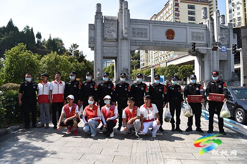 “夏送清涼”　志愿服務(wù)沁人心