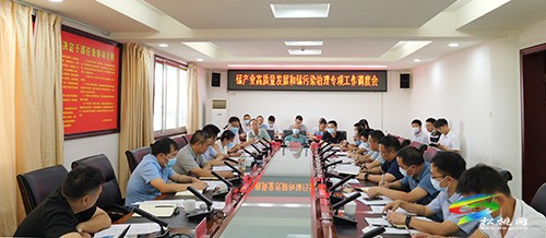 錳產(chǎn)業(yè)高質量發(fā)展和錳污染治理專項工作調度會召開