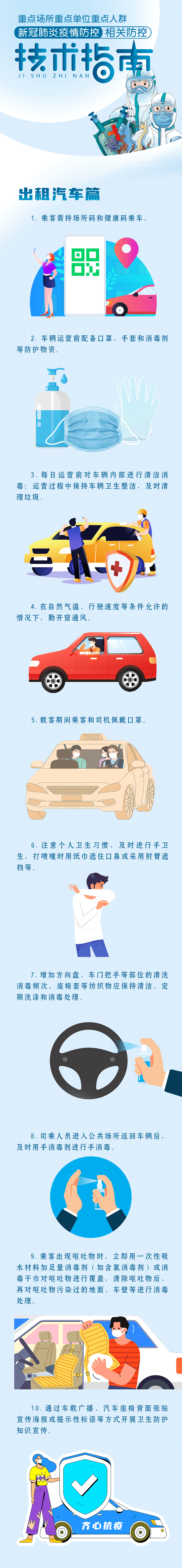 疫情期間需出行？乘坐出租車防護(hù)看這里！