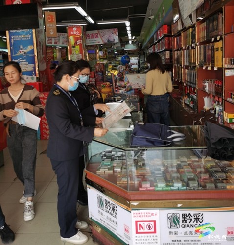 松桃衛(wèi)健執(zhí)法大隊開展公共場所衛(wèi)生監(jiān)督檢查工作