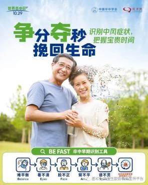 世界卒中日 | 爭(zhēng)分奪秒 挽回生命