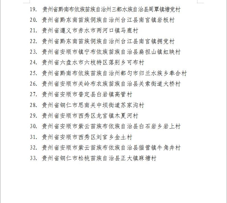 松桃3個村入圍第六批中國傳統(tǒng)村落名錄