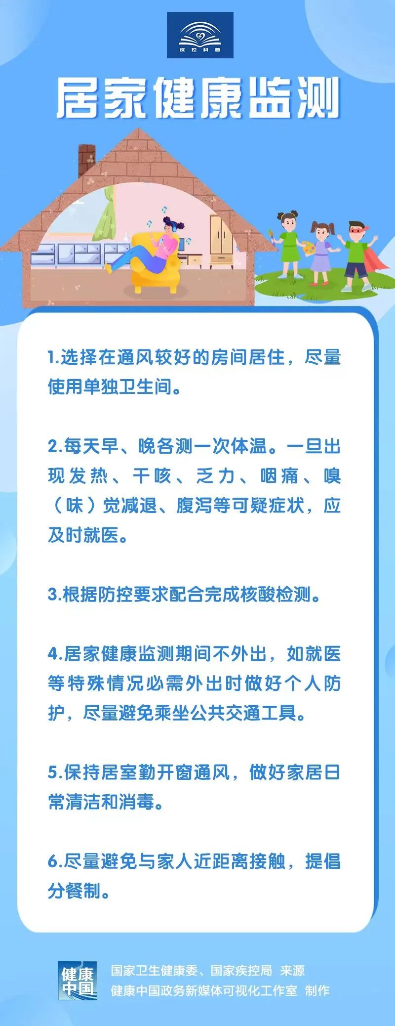居家隔離醫(yī)學觀察和居家健康監(jiān)測