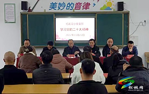 孟溪鎮(zhèn)紅巖村：第一書記上講臺(tái)基層宣講進(jìn)校園