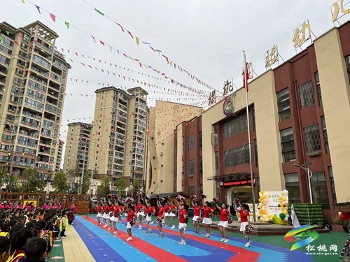 松桃實驗幼兒園舉行第三十一屆運動會