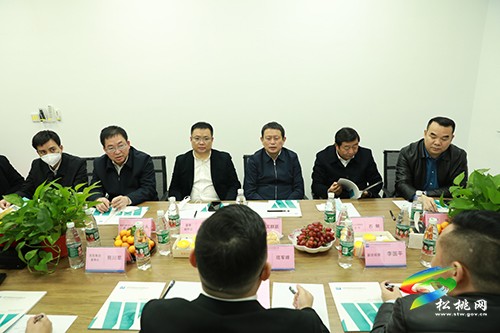 龍群躍率隊赴東莞招商考察