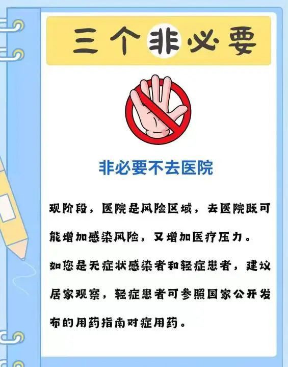 重要提醒！非必要不做核酸檢測(cè)！