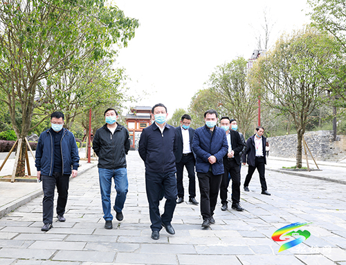龍群躍到正大鎮(zhèn)調(diào)研“文明在行動(dòng)?滿意在松桃”工作