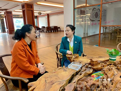 田筑玉到聯(lián)系服務重點企業(yè)走訪調(diào)研