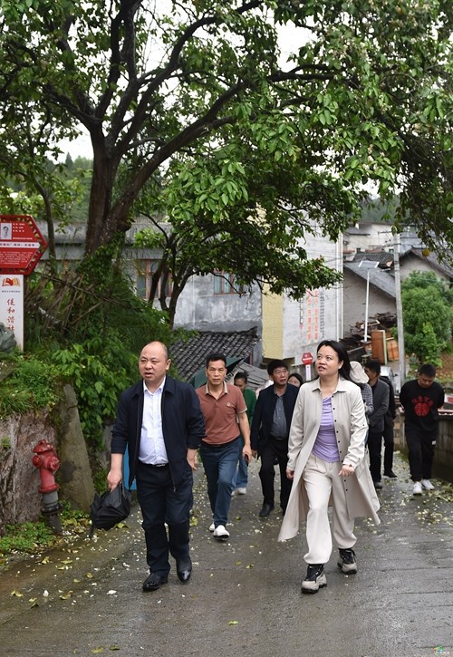 田筑玉到蓼皋街道、長坪鄉(xiāng)、盤信鎮(zhèn)調(diào)研