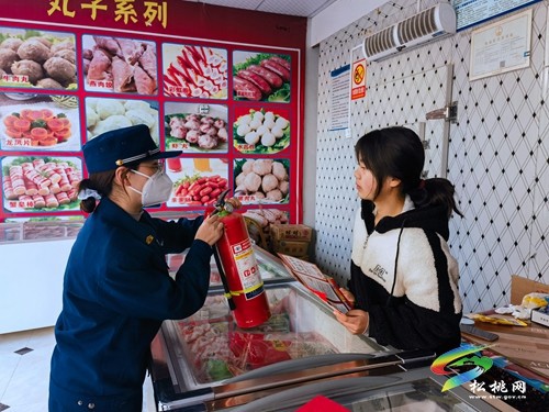 松桃消防開展冬春消防安全知識(shí)“五進(jìn)”宣傳活動(dòng)