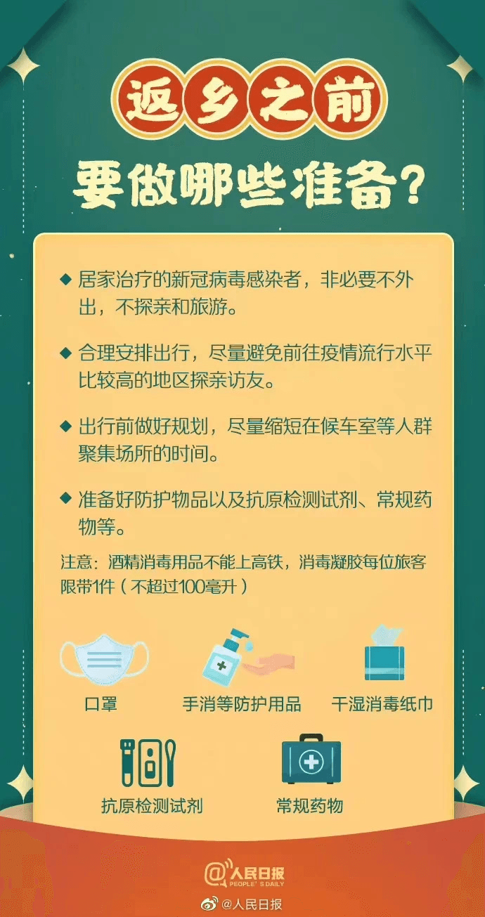 怎樣保護(hù)未“陽(yáng)”老人？返鄉(xiāng)到家后出現(xiàn)癥狀咋辦？春節(jié)回家，帶上這9個(gè)健康錦囊→