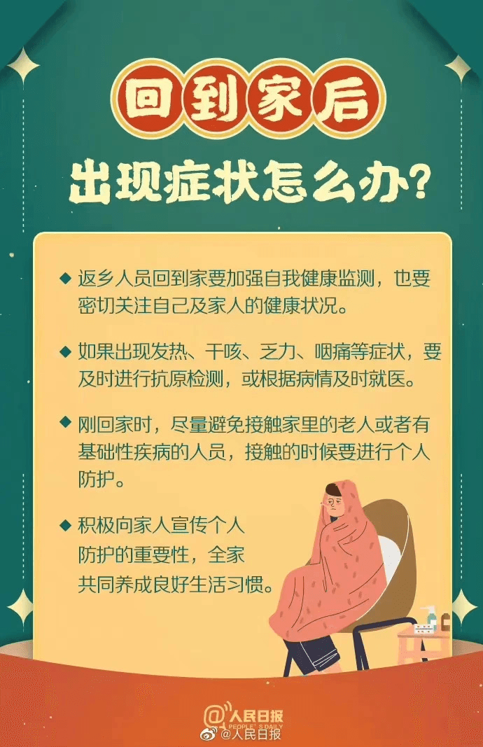 怎樣保護(hù)未“陽(yáng)”老人？返鄉(xiāng)到家后出現(xiàn)癥狀咋辦？春節(jié)回家，帶上這9個(gè)健康錦囊→