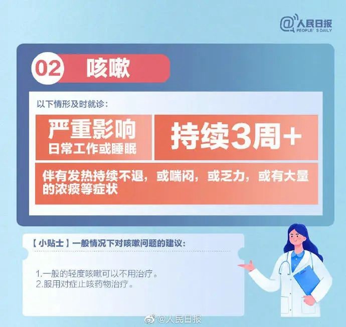 新冠轉陰后9種常見遺留癥狀，這些情形要就診