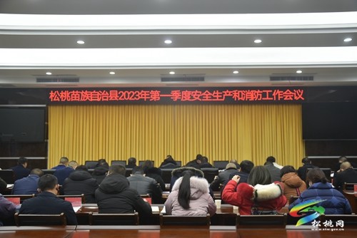 松桃召開2023年第一季度安全生產(chǎn)和消防工作會議