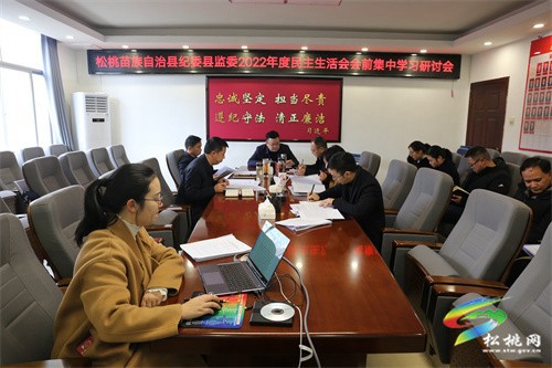 縣紀委縣監(jiān)委召開2022年度民主生活會