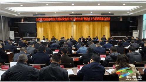 全縣抓黨建促鄉(xiāng)村振興基層黨組織書記“擂臺(tái)比武”暨重點(diǎn)工作現(xiàn)場(chǎng)觀摩總結(jié)會(huì)召開