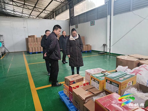 廖東梅到包保企業(yè)調(diào)研督導(dǎo)食品安全工作