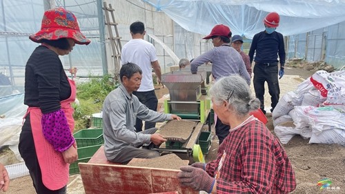 普覺鎮(zhèn)：機(jī)械托盤育秧 按下春耕“加速鍵”