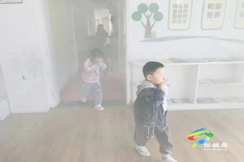 縣第二幼兒園開展消防應急演練活動