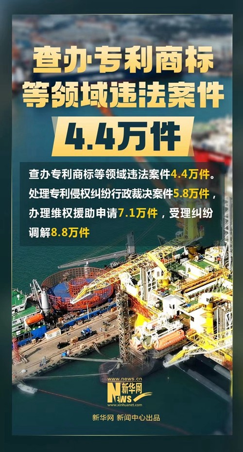 2022年我國知識產(chǎn)權(quán)保護(hù)成績，這組數(shù)字亮了！