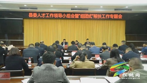 縣委人才工作領(lǐng)導(dǎo)小組會(huì)暨“組團(tuán)式”幫扶工作專題會(huì)議召開