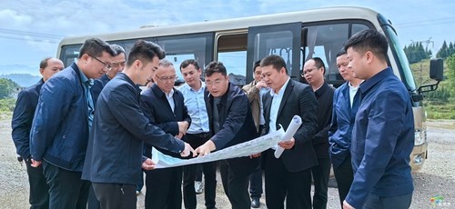 省工業(yè)和信息化廳來松調(diào)研錳污染治理和錳產(chǎn)業(yè)高質(zhì)量發(fā)展工作