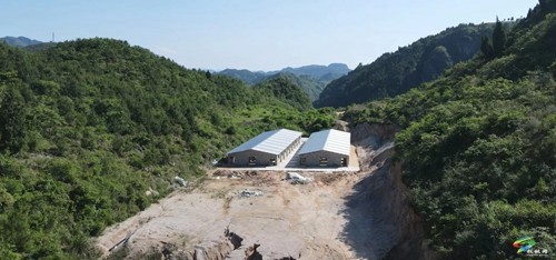 世昌街道石花社區(qū)肉牛養(yǎng)殖基地一期工程竣工