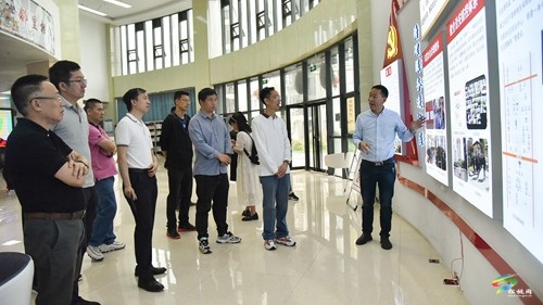 東莞市虎門鎮(zhèn)宣教文體旅游辦來松桃考察東西部協(xié)作工作