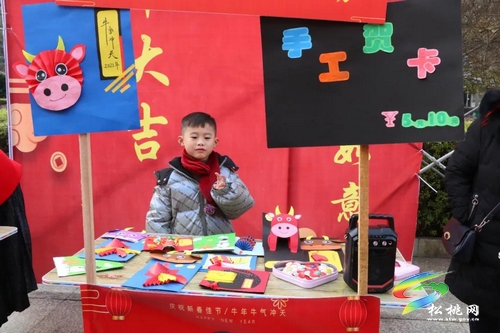 潤知學(xué)府舉辦“年貨大街”元旦親子活動
