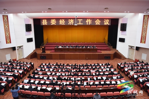 縣委經(jīng)濟工作會議召開