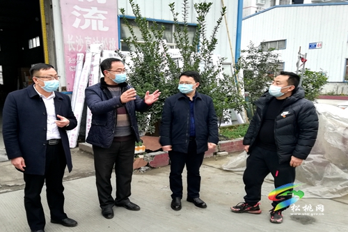楊昌海張軍到蓼皋街道督導(dǎo)調(diào)研新冠肺炎疫情防控工作