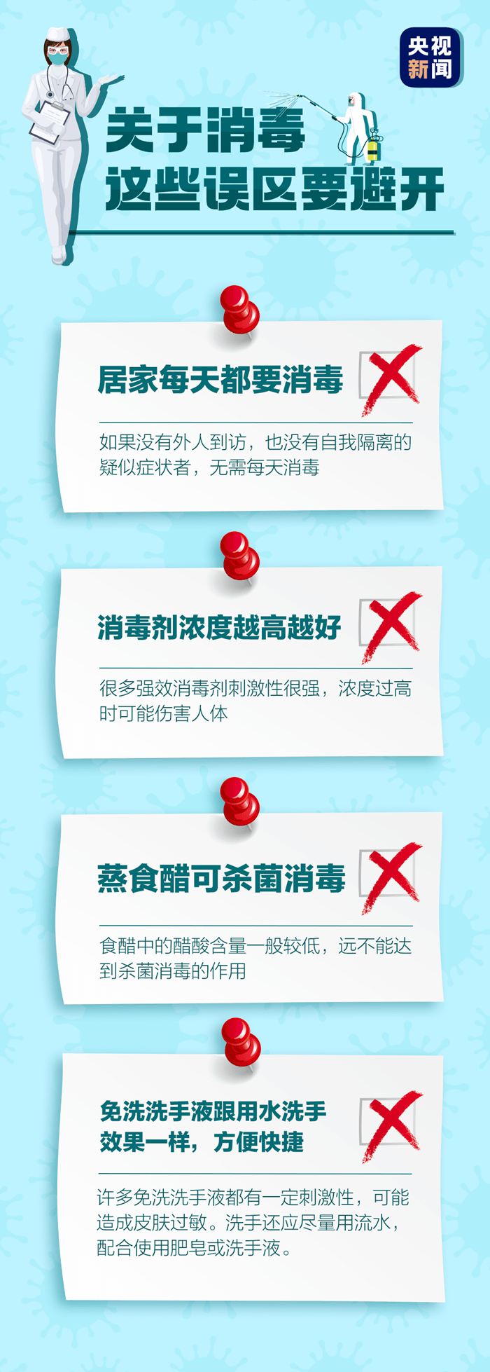 注意！這樣消毒，可能“越消越毒”