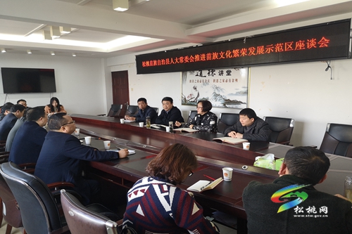 唐永明主持召開推進(jìn)苗族文化繁榮發(fā)展示范區(qū)建設(shè)座談研討會(huì)