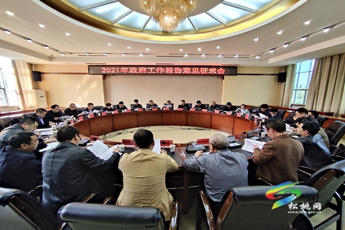 松桃召開2021年政府工作報(bào)告意見征求會(huì)