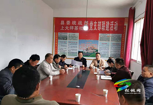 縣委統(tǒng)戰(zhàn)部到世昌街道上大坪社區(qū)開展支部聯(lián)建活動