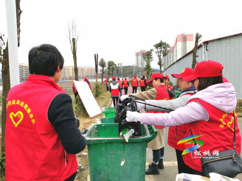 縣民政組織開展“3.5”學(xué)雷鋒志愿服務(wù)活動